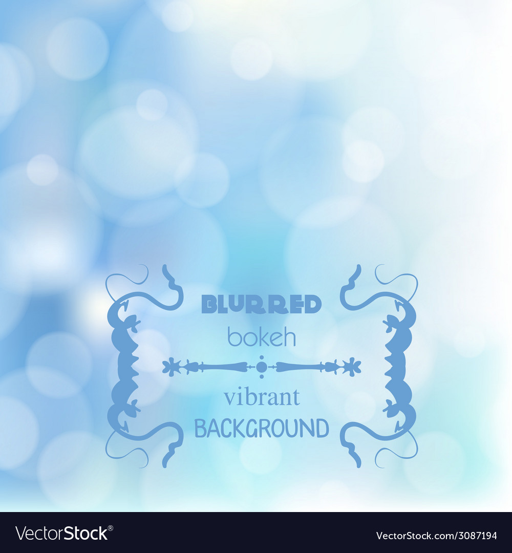 Abstract blur bokeh bright color background