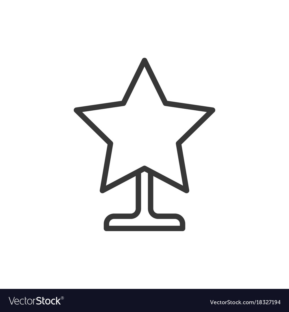 Thin star. Thin star