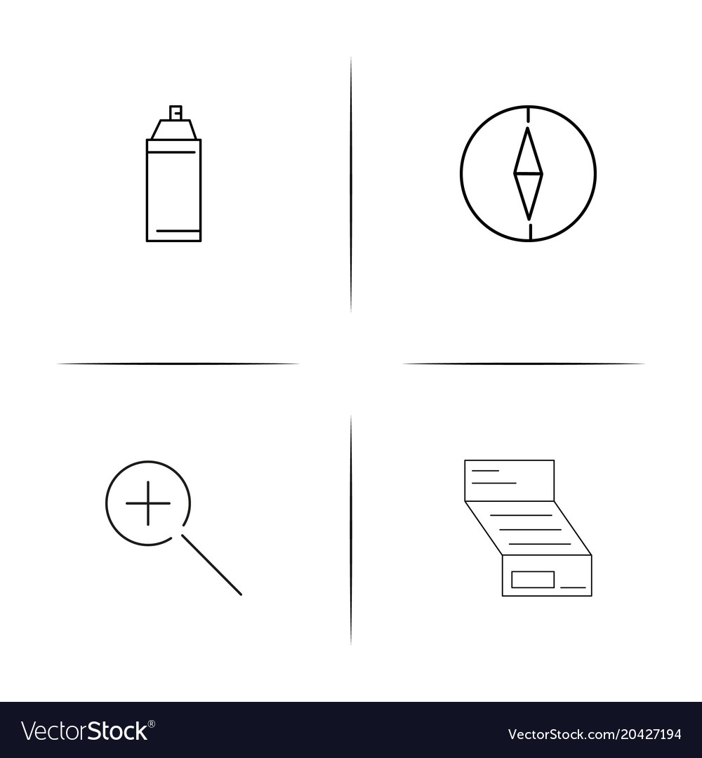 Creative process and design simple linear icon