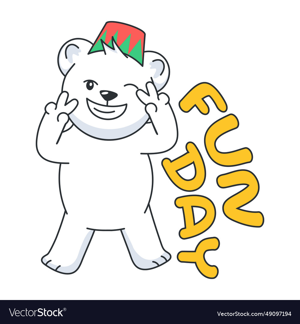 Fun day Royalty Free Vector Image - VectorStock