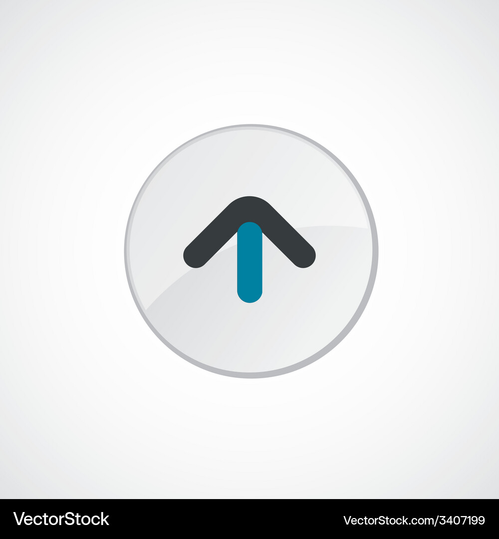 Arrow icon 2 colored Royalty Free Vector Image