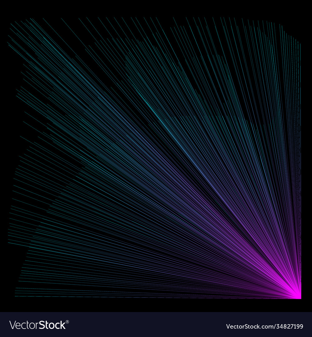 Line gradient colorful