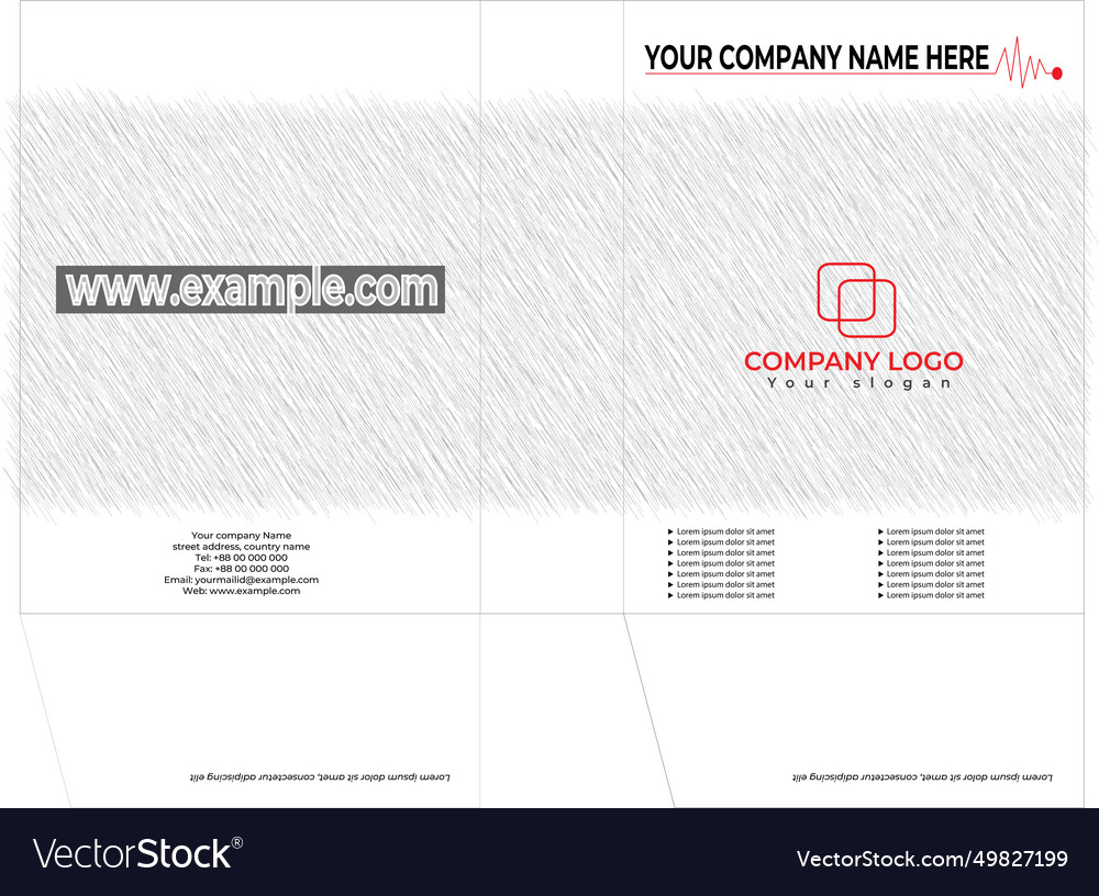 Presentation folder design
