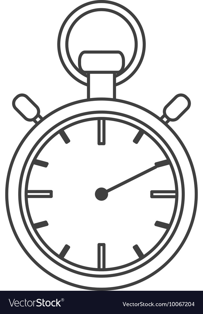 Analog chronometer icon