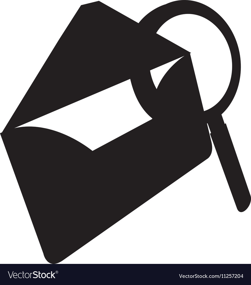 Message envelope pictograph icon image