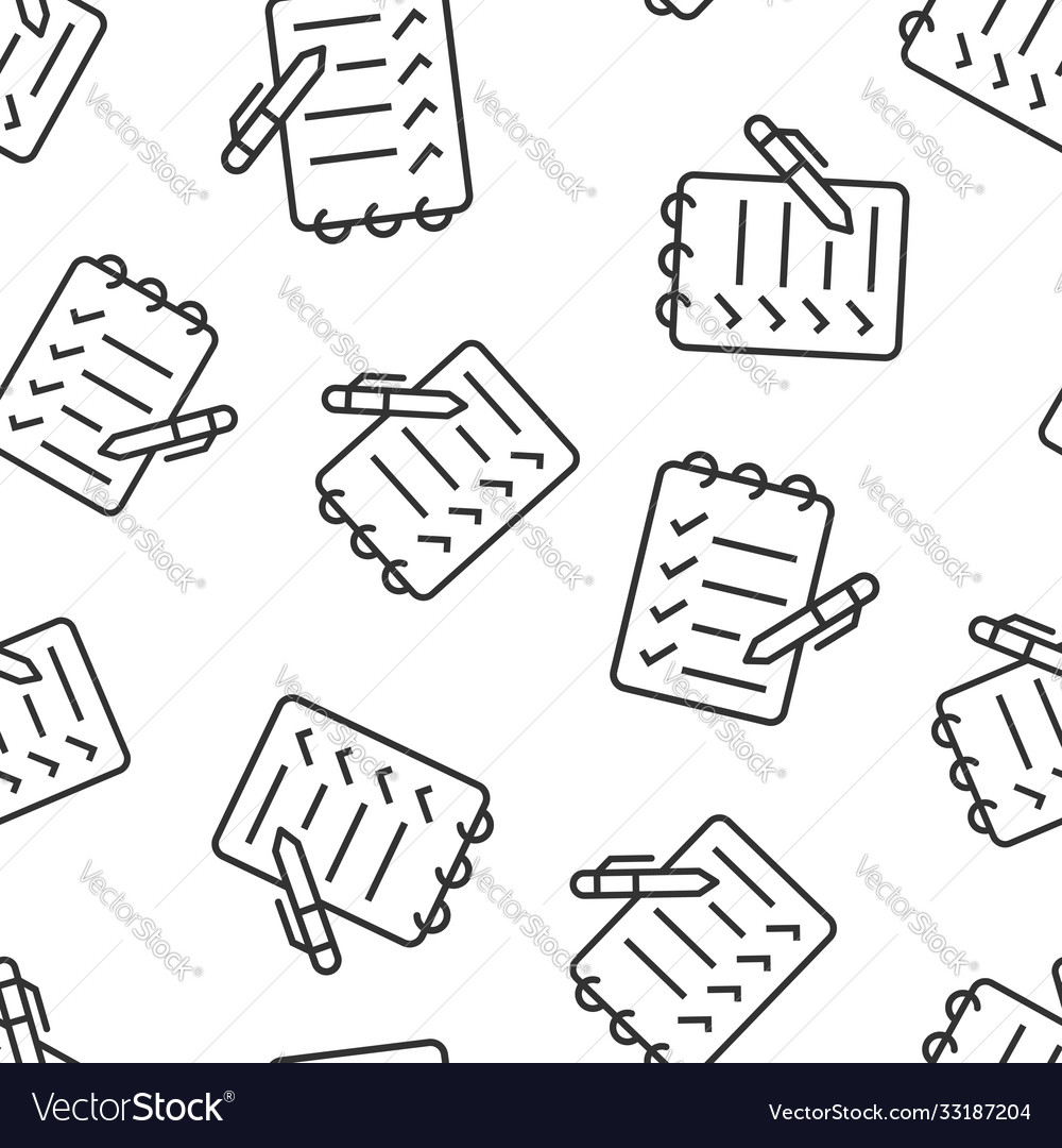 To do list icon in flat style document checklist vector image To do list icon in flat style document checklist