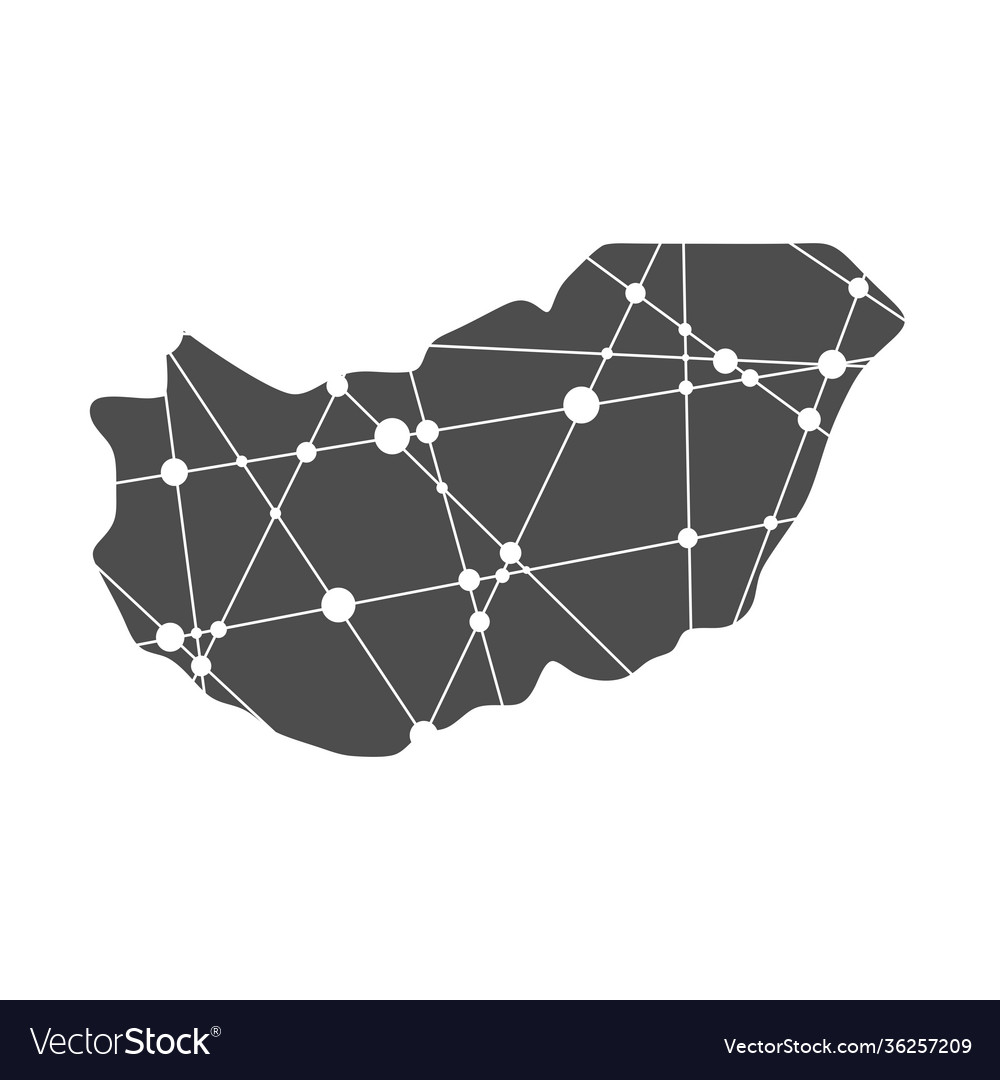Map Hungary Royalty Free Vector Image Vectorstock Map Hungary Royalty Free Vector Image Vectorstock