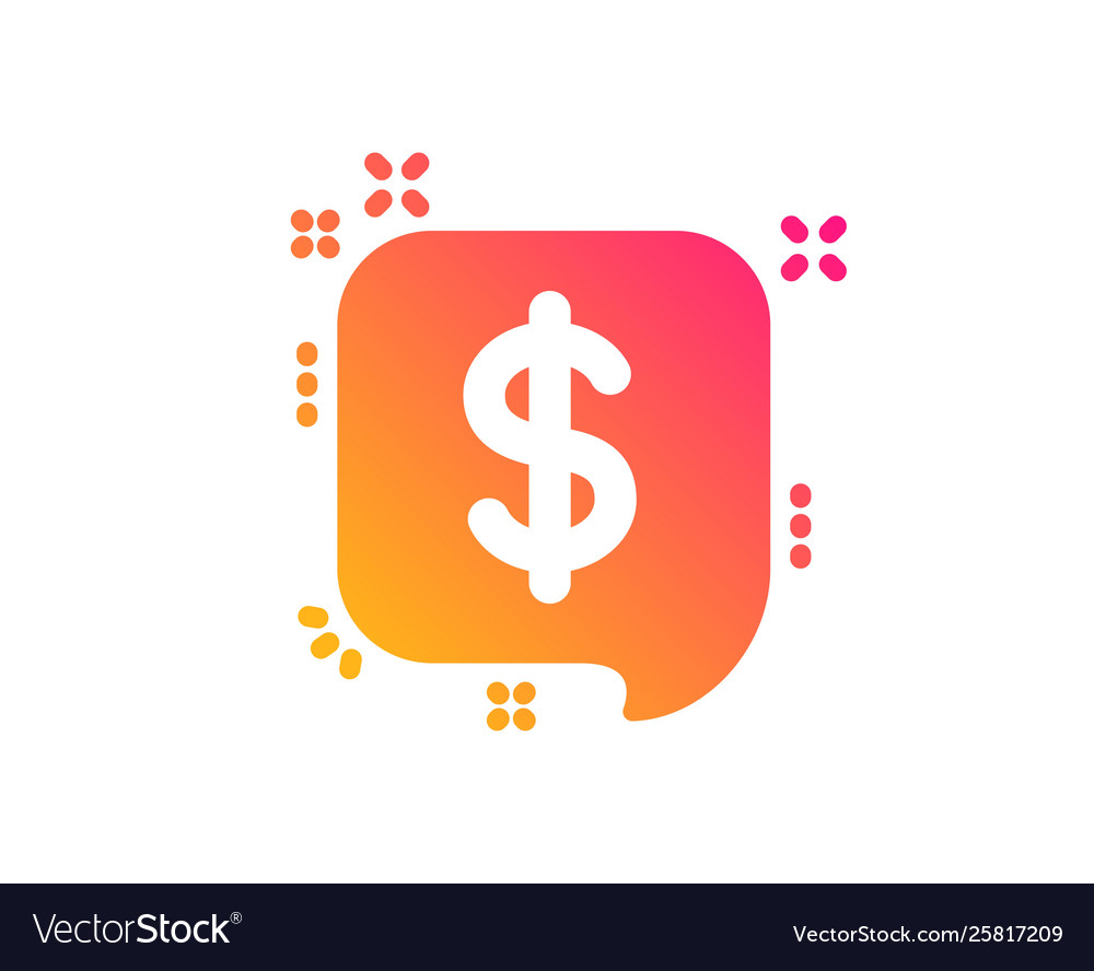 Payment received icon dollar sign