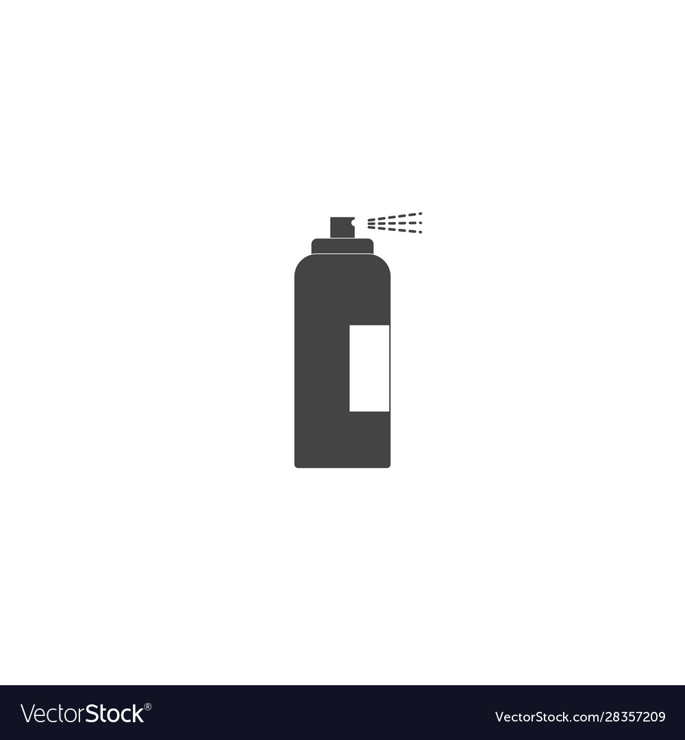 Spray icon on white isolated background