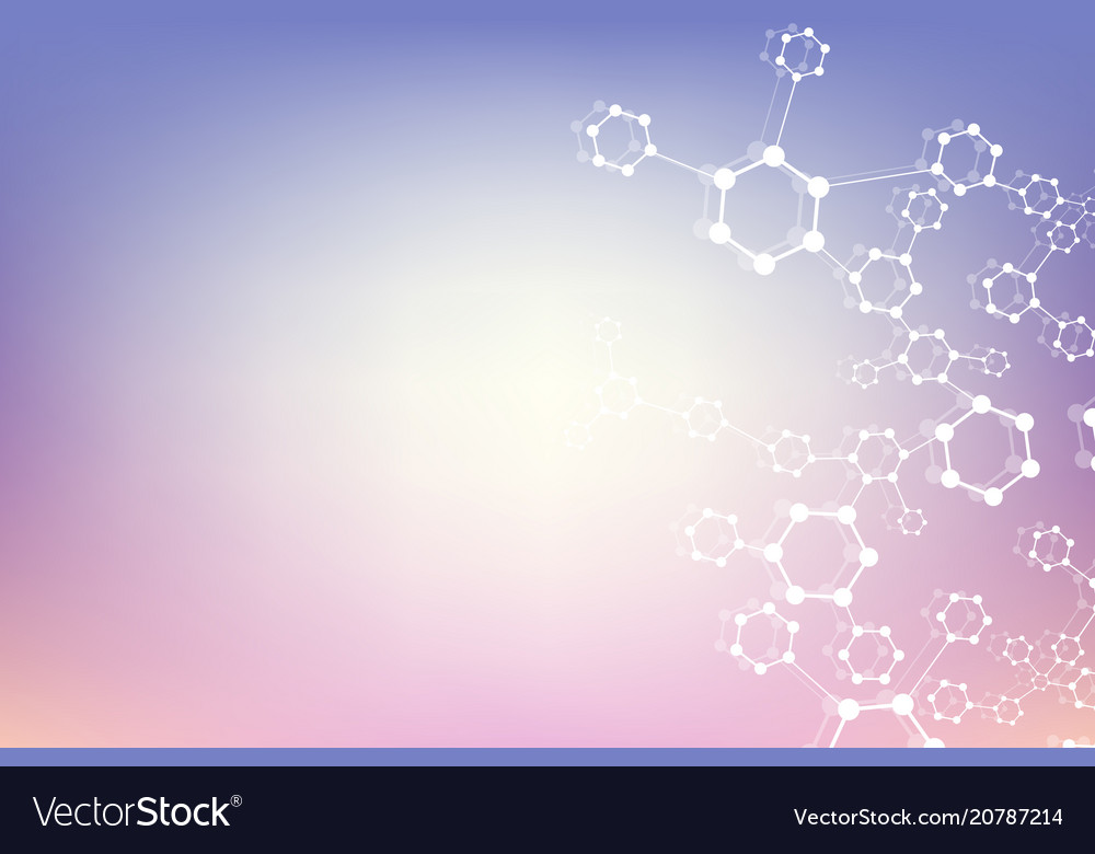 Geometric abstract background with connected line vector image Geometric abstract background with connected line