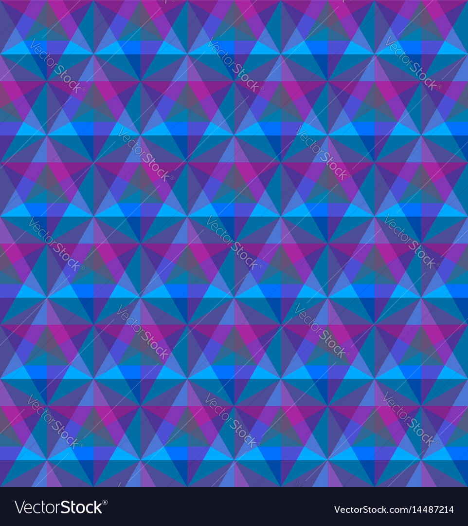 Triangular geometric seamless pattern