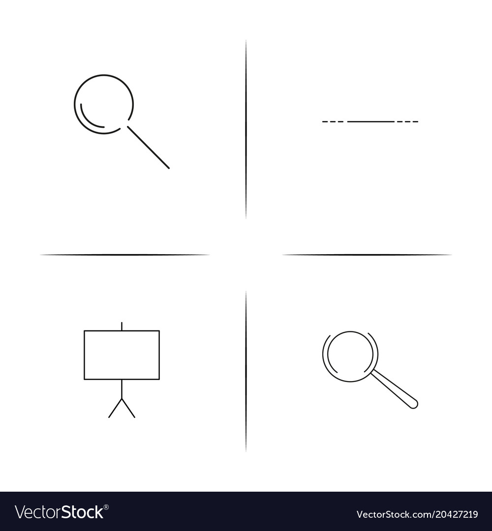 Creative process and design simple linear icon