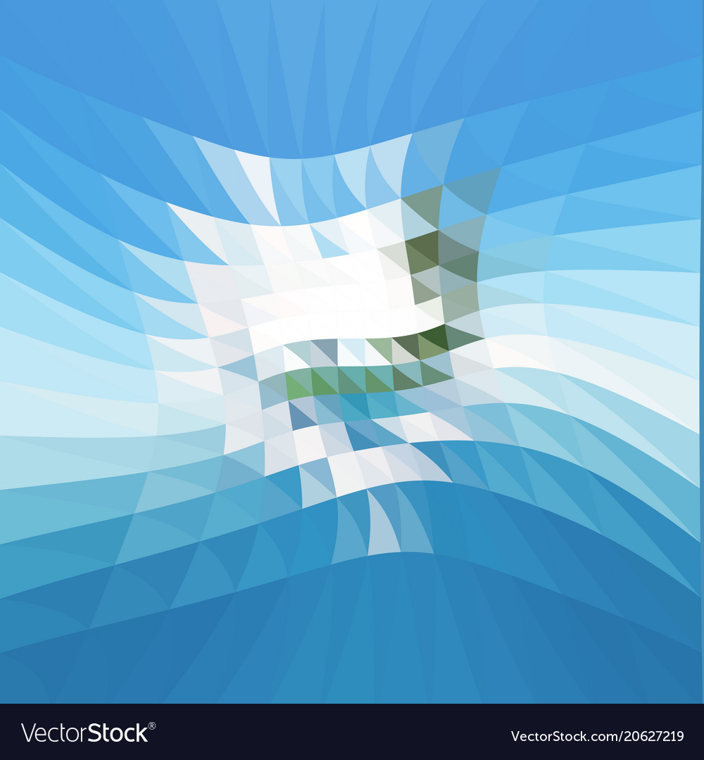 Geometric pattern polygon triangles vector image Geometric pattern polygon triangles