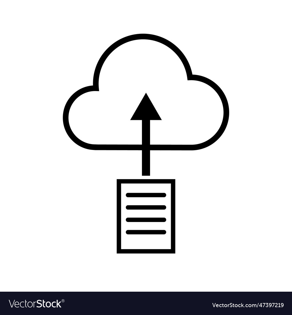 Datei hochladen in die Cloud