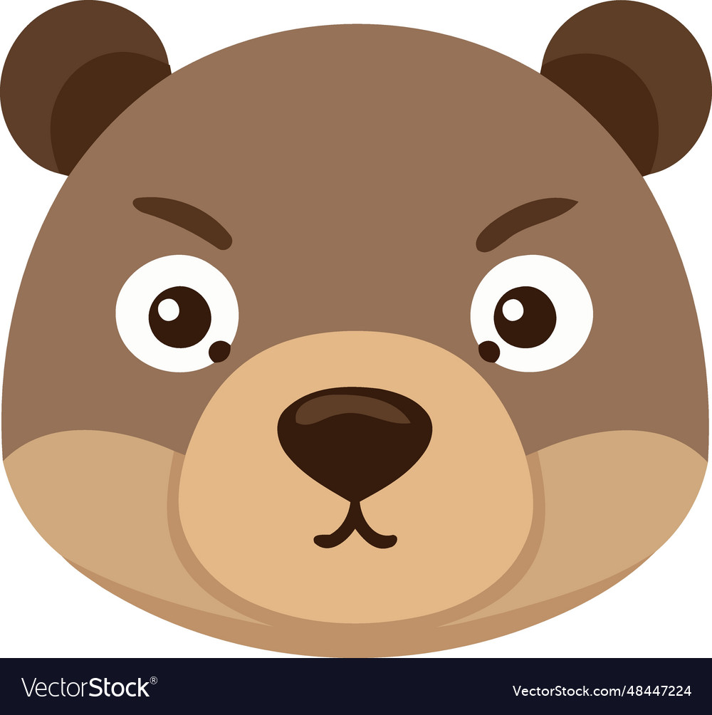 Animal Mammal Cute Beaver Royalty Free Vector Image