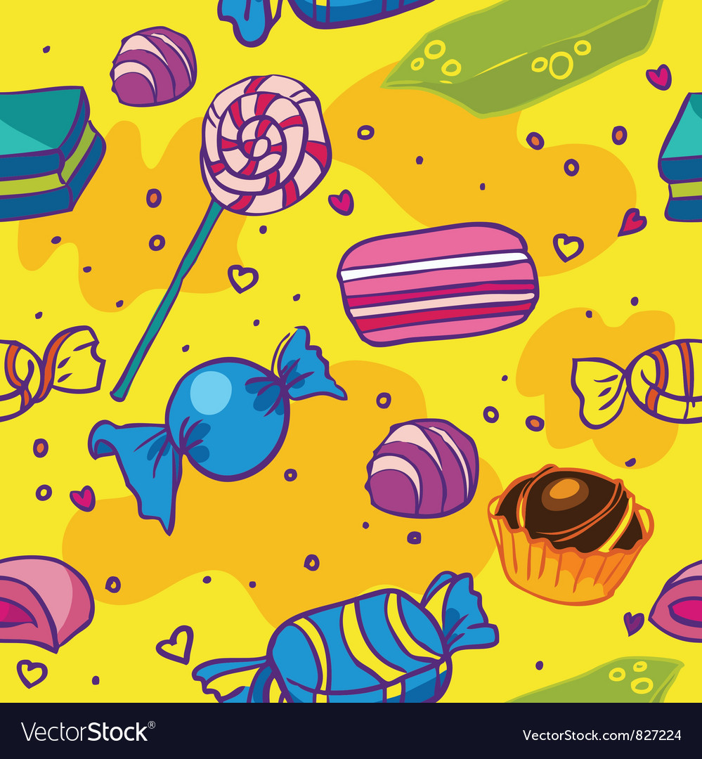Candy Pattern Seamless Texture