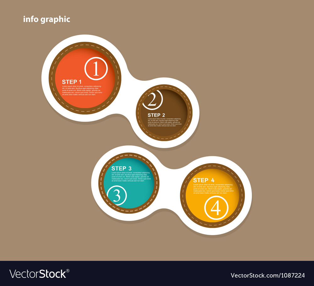 Informative Circles - Text Overlay