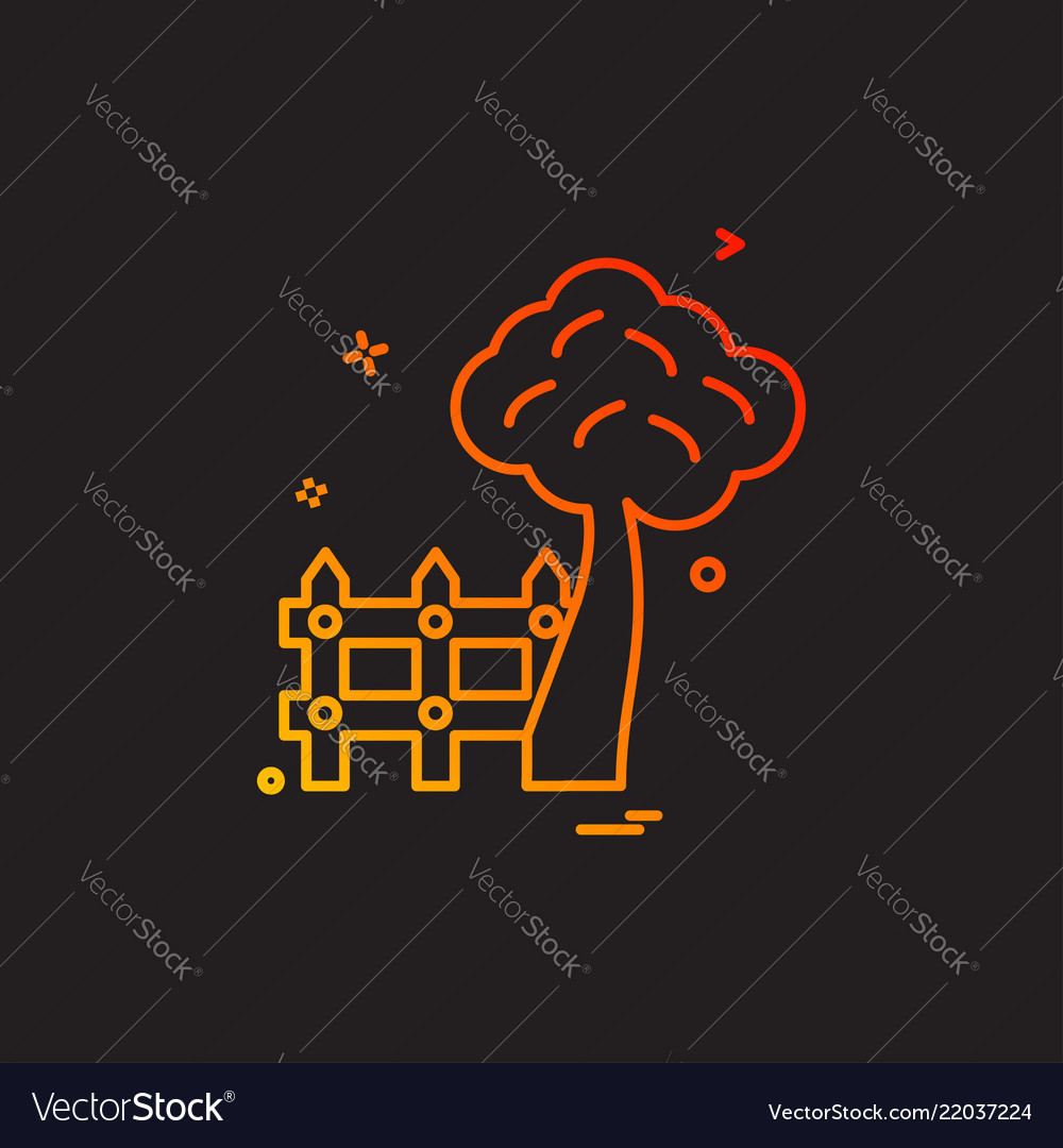 Tree icon design vector image Tree icon design