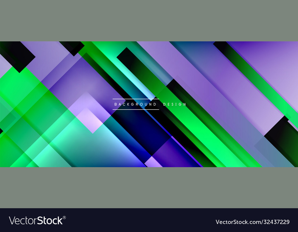 Dynamic lines on fluid color gradient trendy