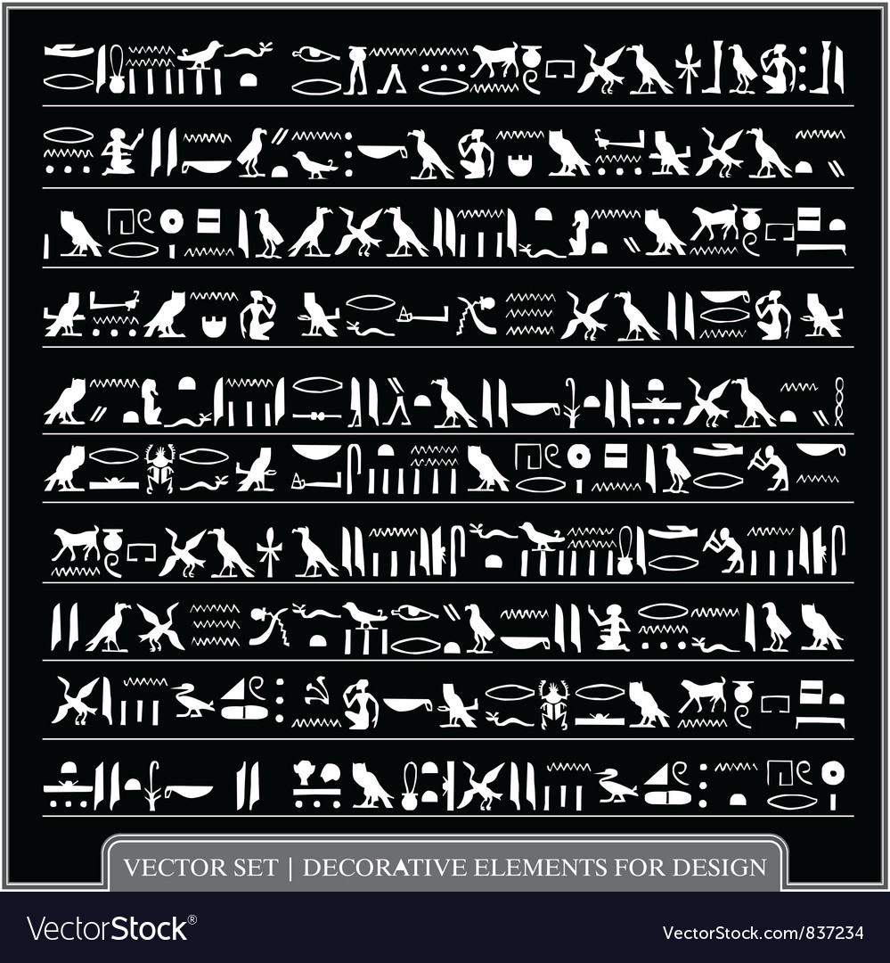 Calligraphic design elements