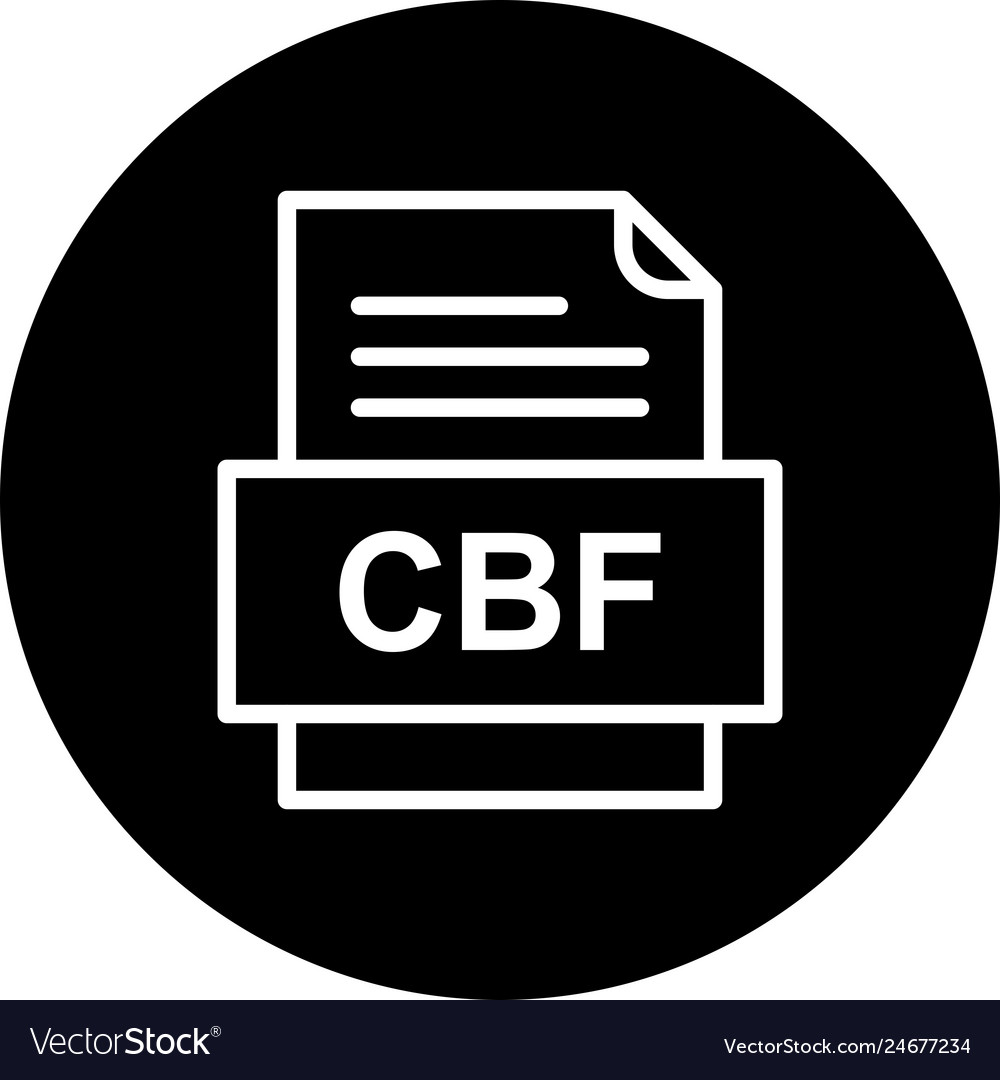 Cbf file document icon