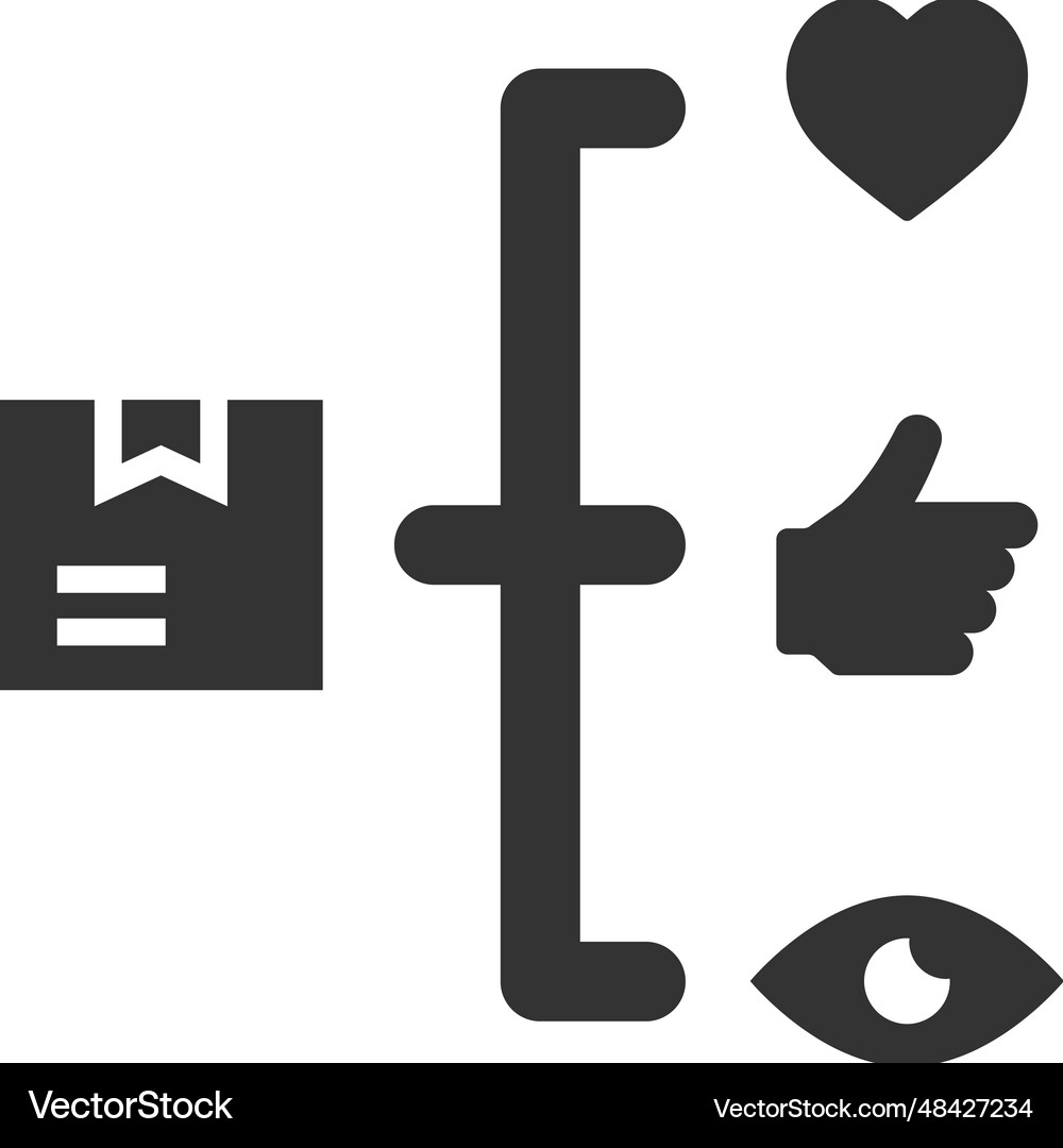 Impression purchase icon Royalty Free Vector Image