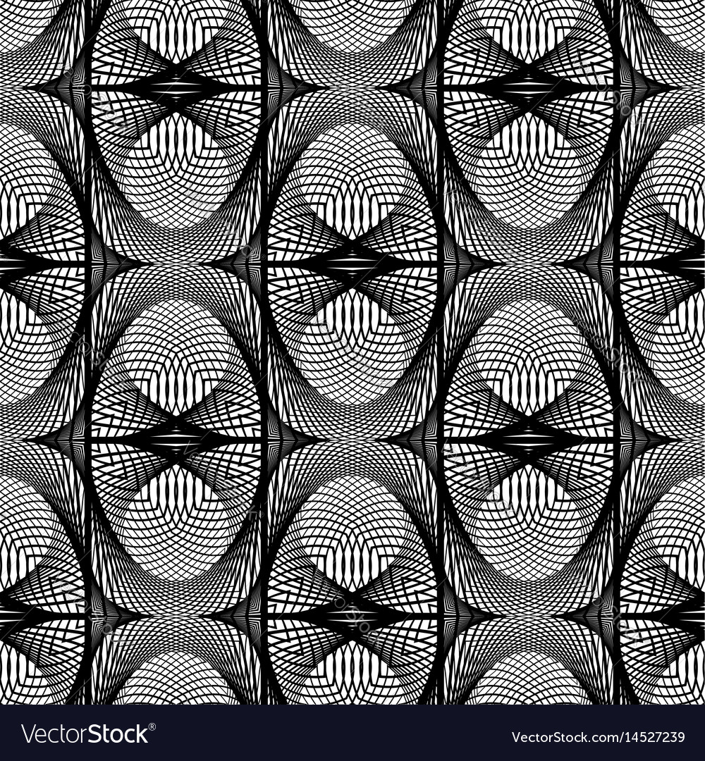 Design seamless monochrome grid pattern