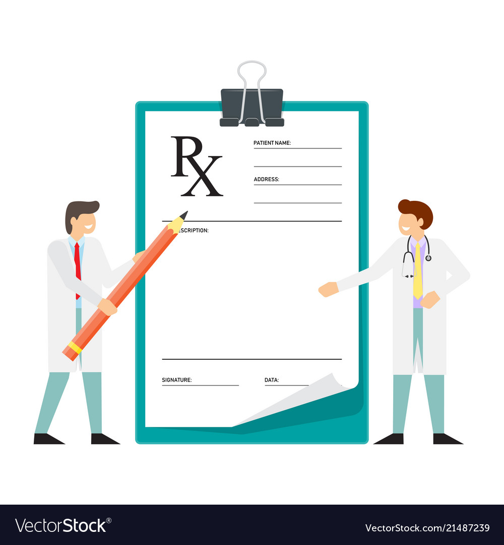 Arzt schreiben verschreibungspflichtig rx form