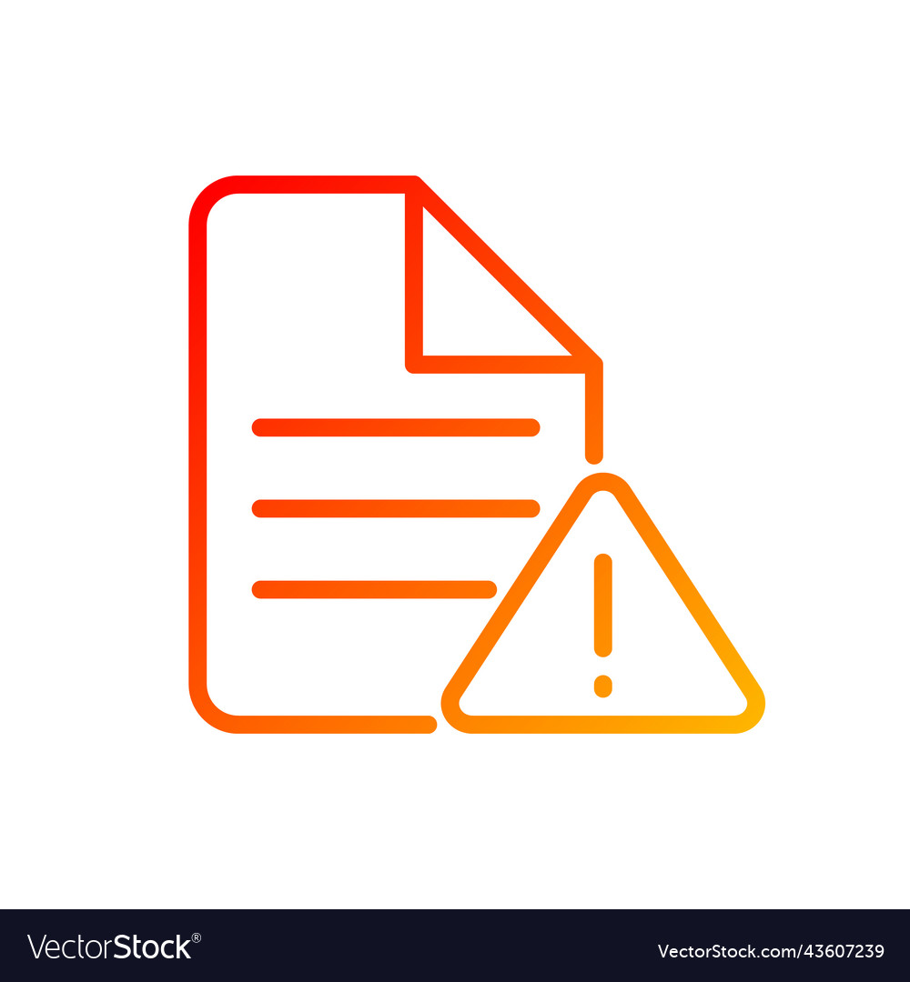 File Error Icon - Pixel Perfect
