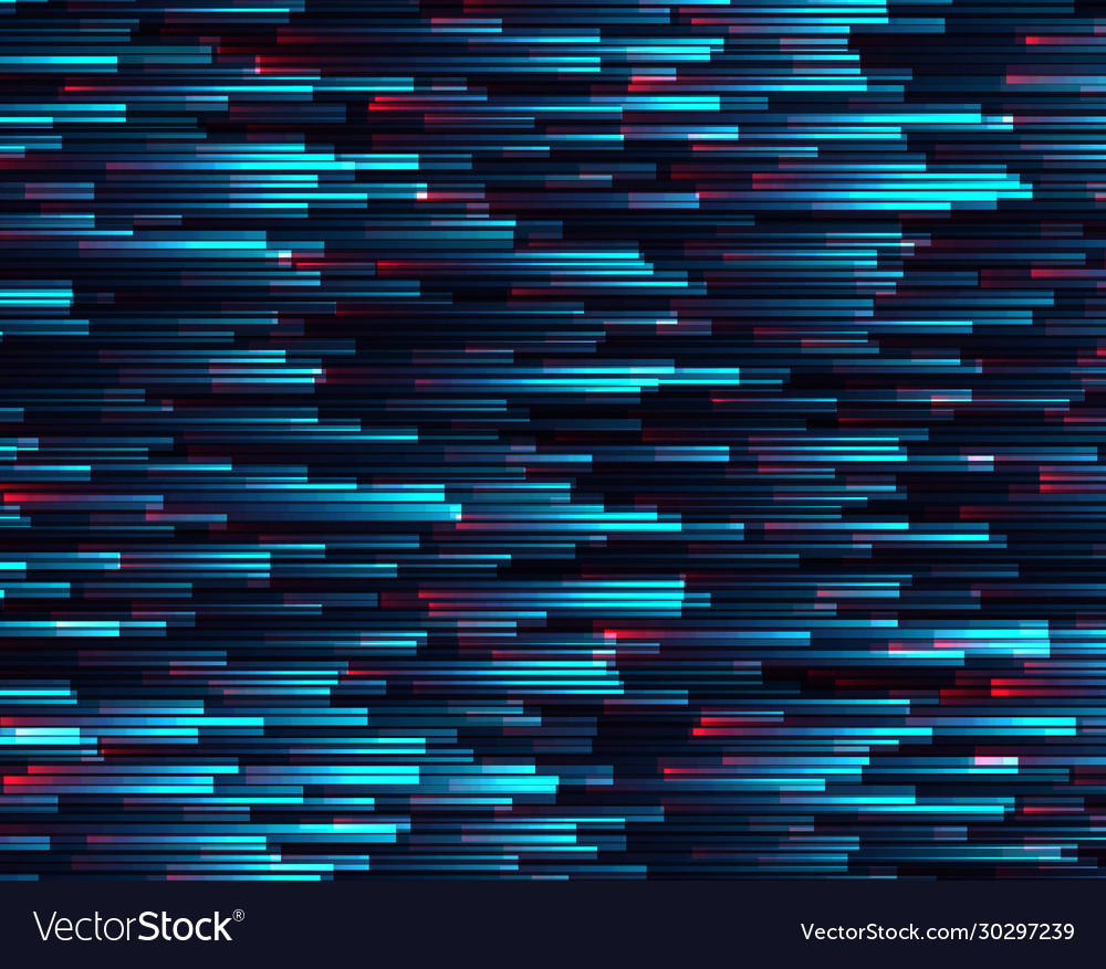 Glitch Vector Background Stock Illustration - Download Image Now