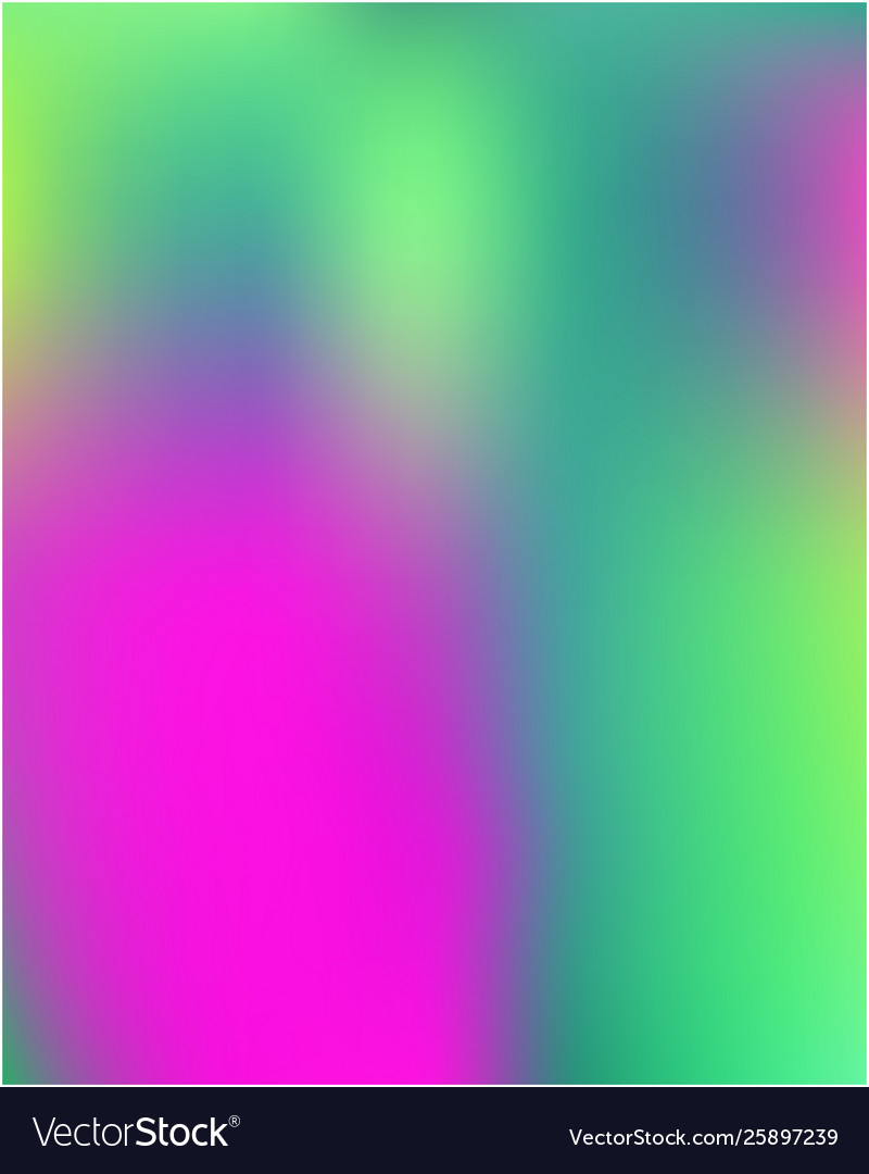 Gradient mesh painted in different colors