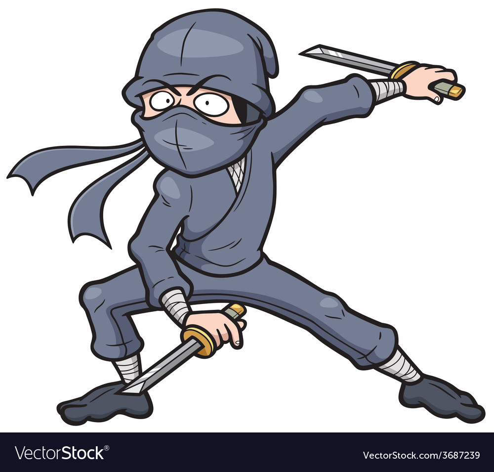 Ninja Royalty Free Vector Image - Vectorstock