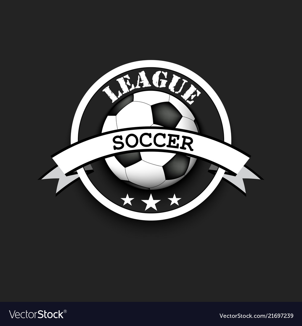 soccer logo template design