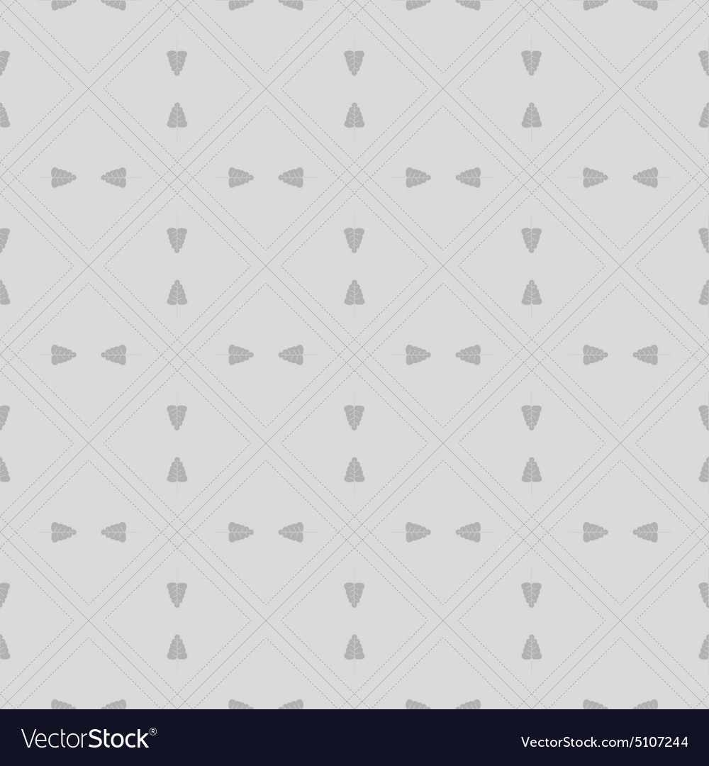 Foliage linear design pattern