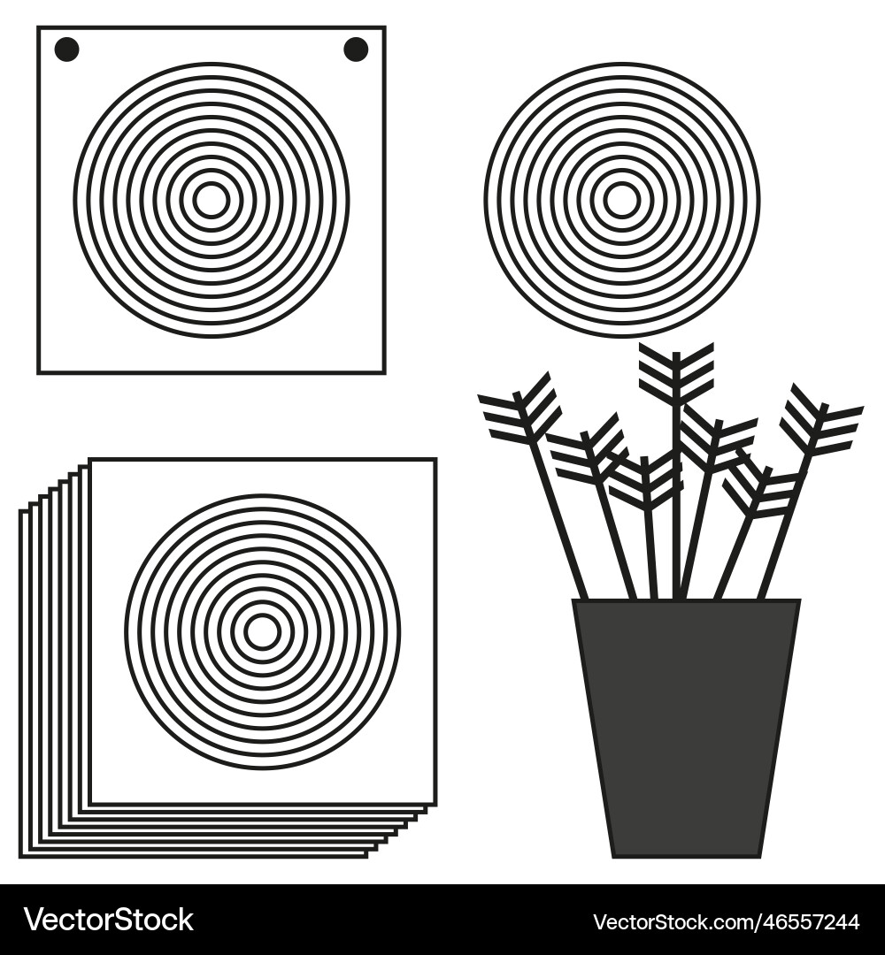 Print Things Vector Print Royalty Free Vector Image - VectorStock