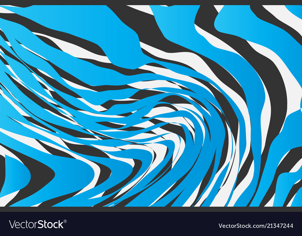 Twisted Abstract Lines - Vibrant Pattern