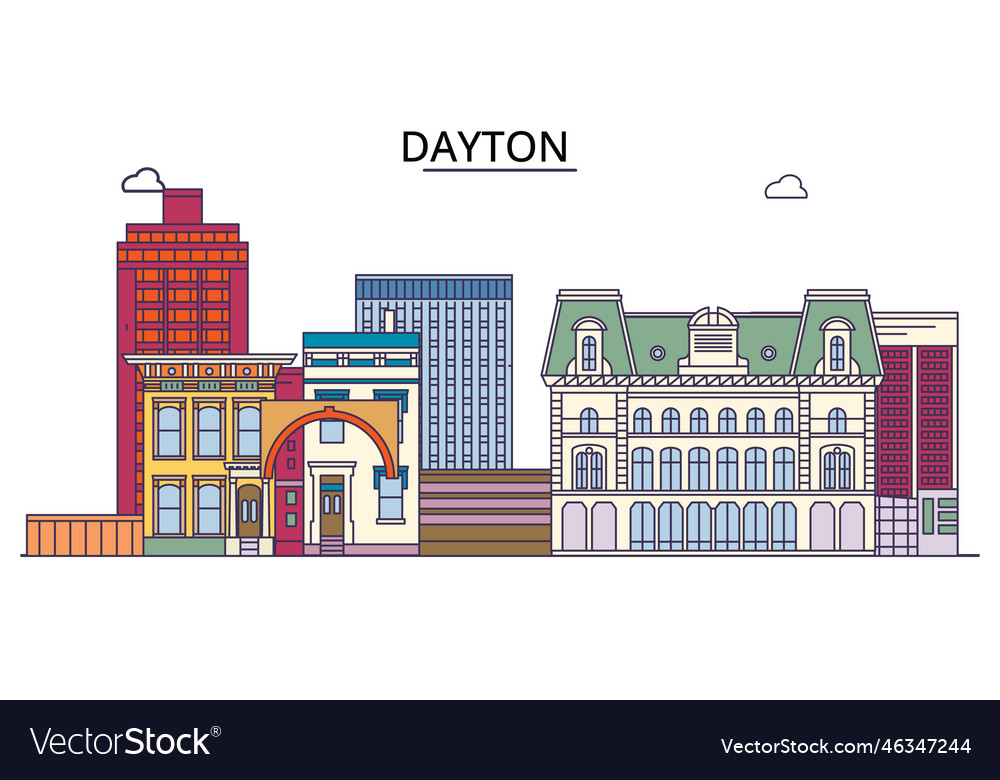 United states dayton city tourism landmarks