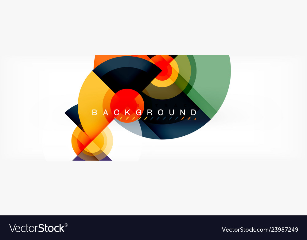 Abstract background circle design