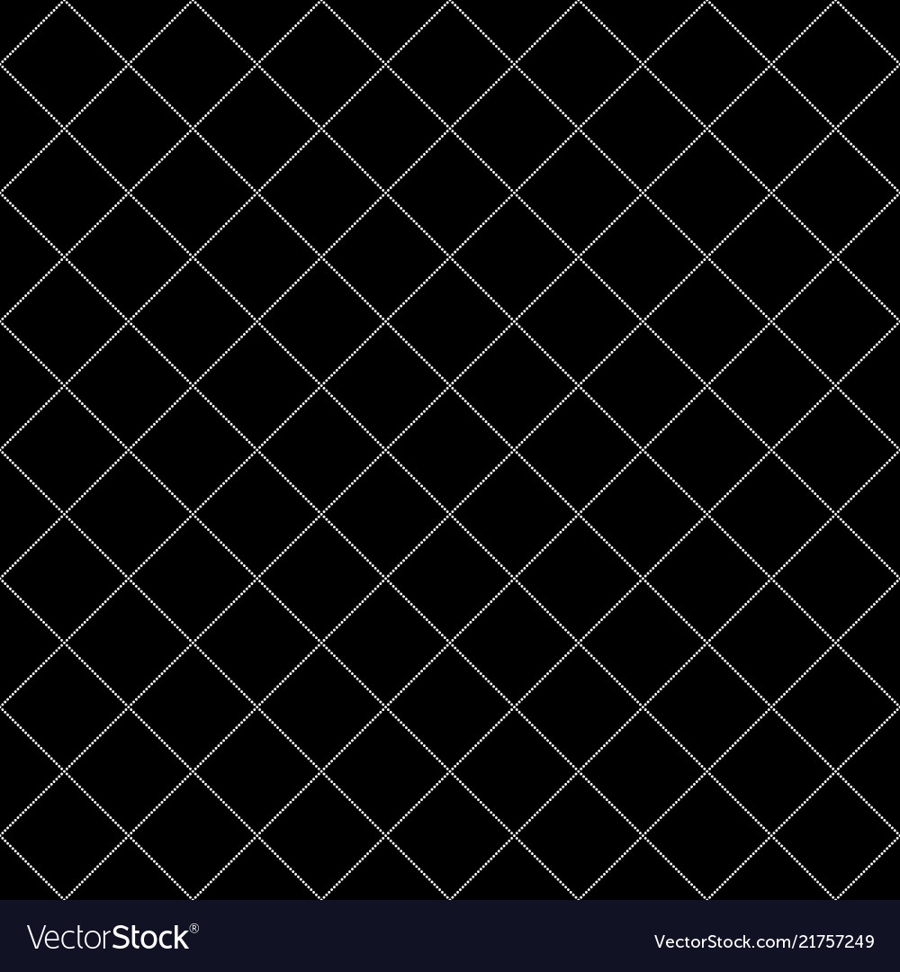 Cell grid with diagonal lines seamless background vector image Cell grid with diagonal lines seamless background