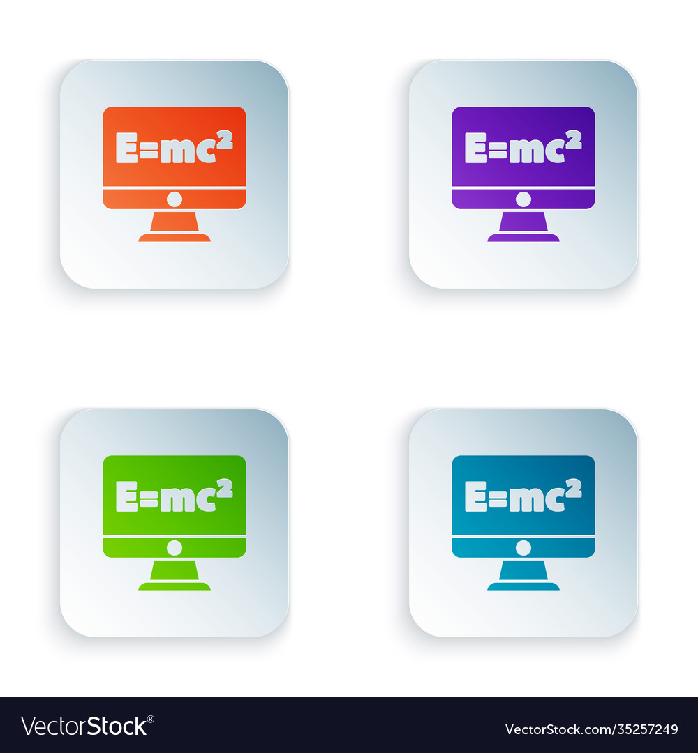 Color math system equation solution on computer