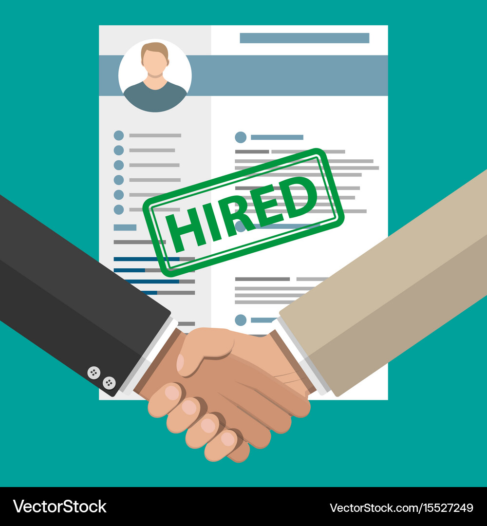 Human resources management concept Royalty Free Vector Image