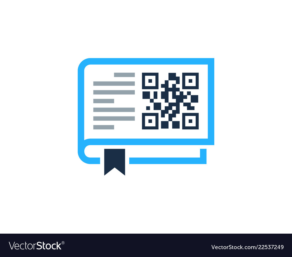 Page barcode logo icon design