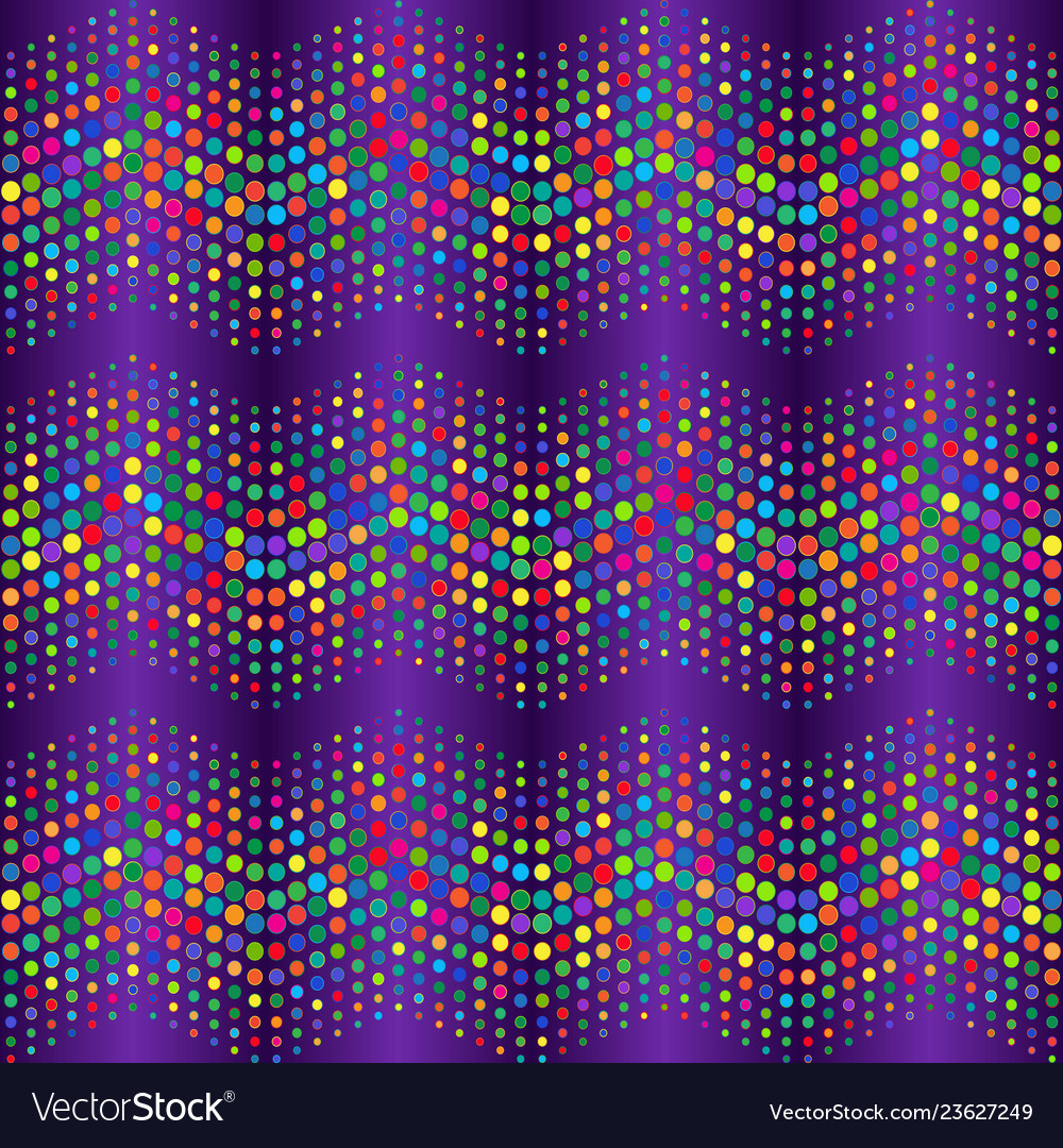 Seamless wavy gradient violet pattern with waves