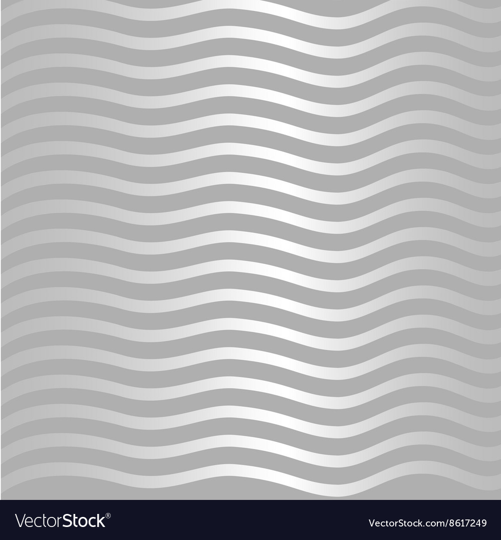 Silver wave pattern