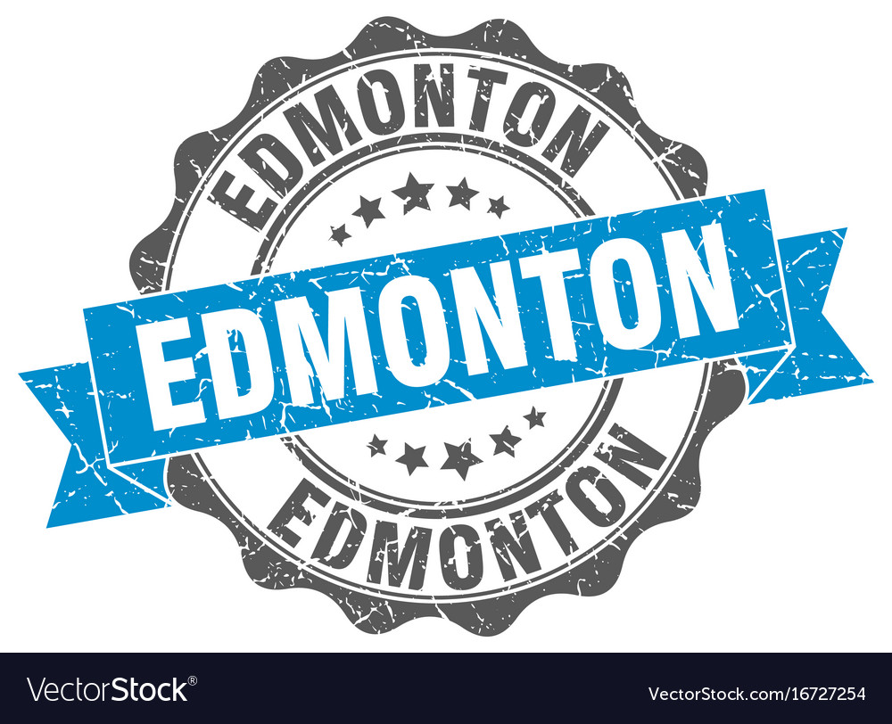 Edmonton round ribbon seal