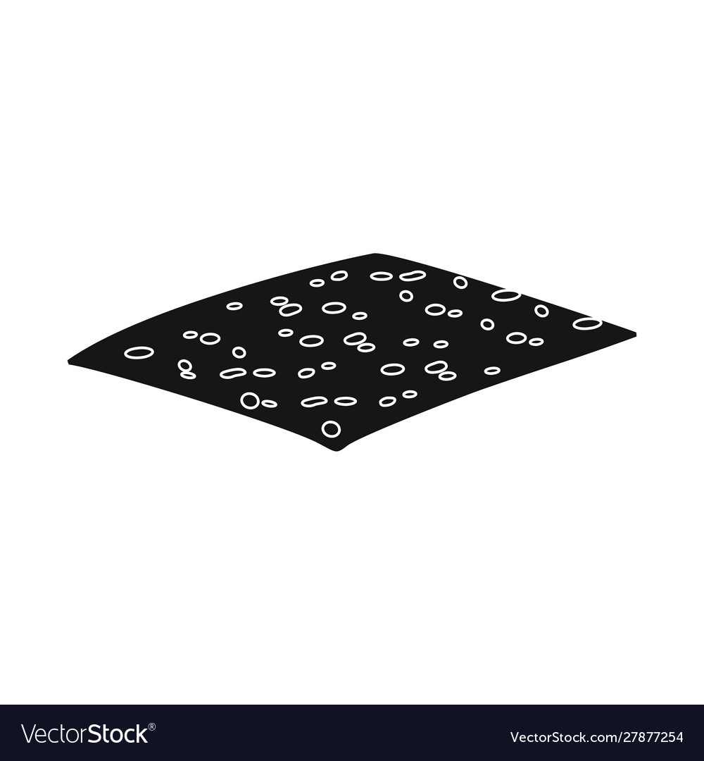 Isolated object cheese and slice symbol