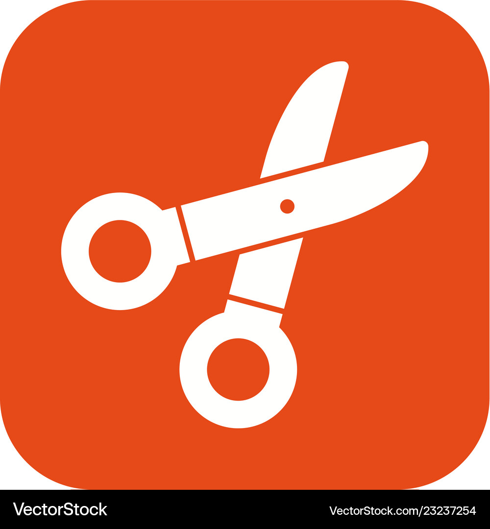 Scissors icon Royalty Free Vector Image - VectorStock