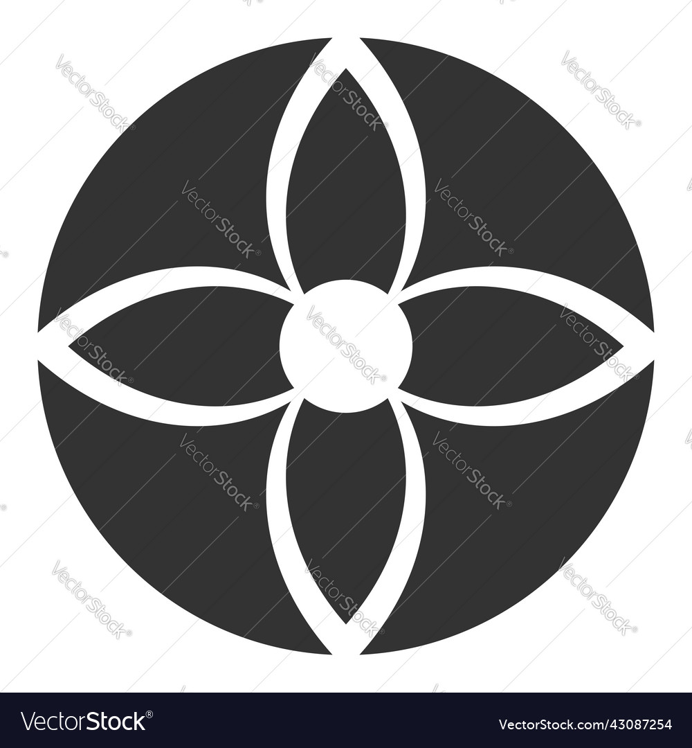 Simple motif mandala shape element circular round