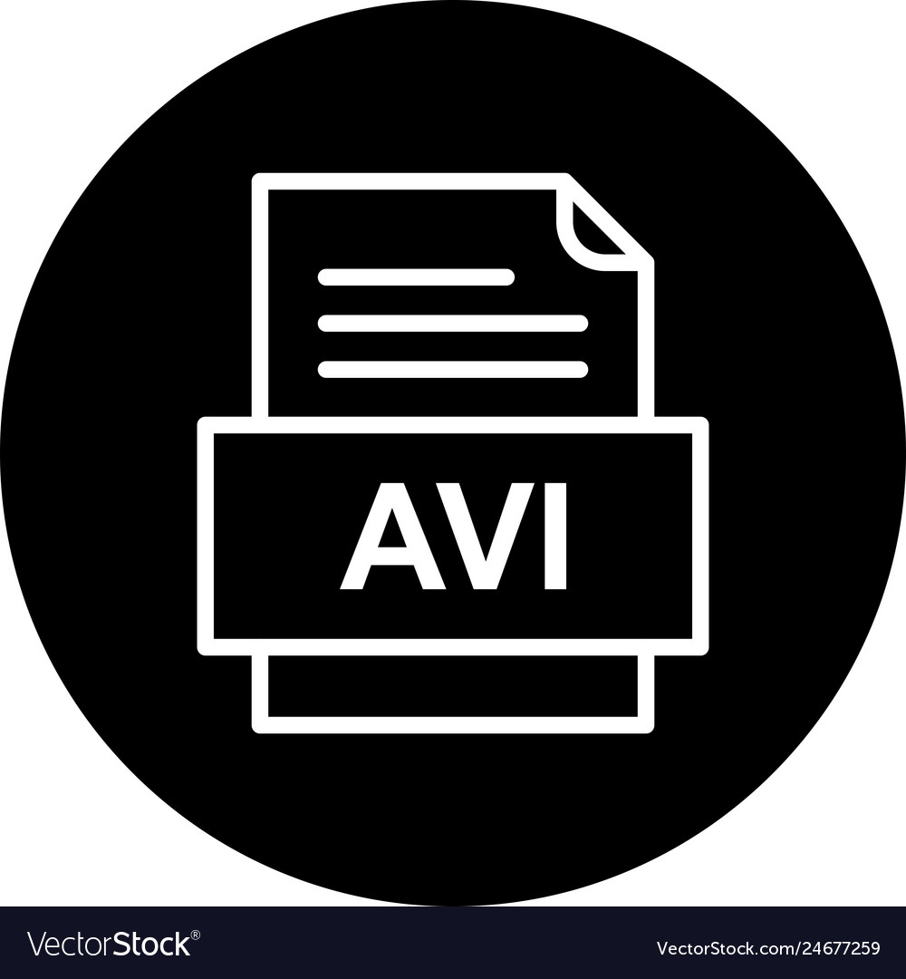 Avi file document icon