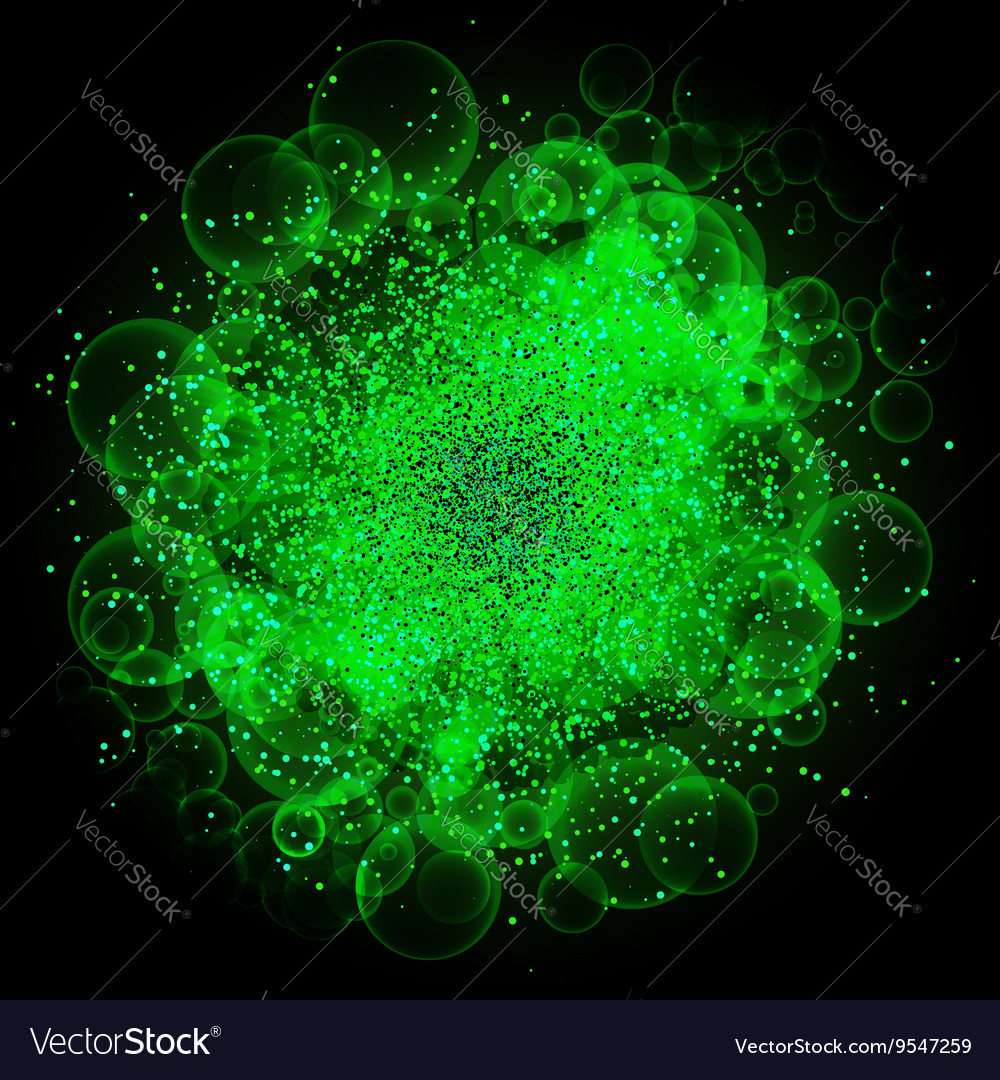 Bokeh explosion colorful abstract background effec
